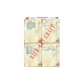 Rich 8078 Pirinç A3 Dekupaj Kağıdı