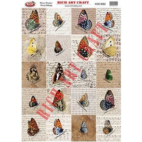 Rich 8082 Pirinç A3 Dekupaj Kağıdı