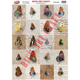 Rich 8082 Pirinç A3 Dekupaj Kağıdı