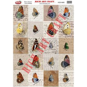 Rich 8082 Pirinç A3 Dekupaj Kağıdı