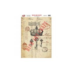 Rich 8121 Pirinç A3 Dekupaj Kağıdı