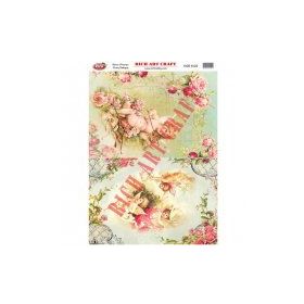 Rich 8122 Pirinç A3 Dekupaj Kağıdı