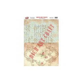 Rich 8126 Pirinç A3 Dekupaj Kağıdı