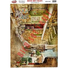 Rich 8160 33x48 cm Dekupaj Kağıdı