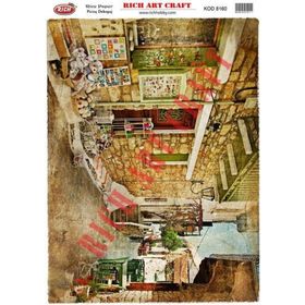 Rich 8160 33x48 cm Dekupaj Kağıdı