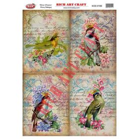 Rich 8166 33x48 cm Dekupaj Kağıdı