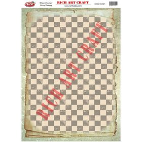 Rich 8221 Pirinç A3 Dekupaj Kağıdı