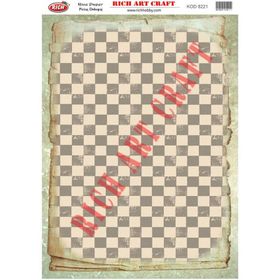 Rich 8221 Pirinç A3 Dekupaj Kağıdı