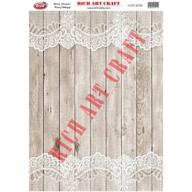 Rich 8256 Pirinç A3 Dekupaj Kağıdı