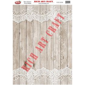 Rich 8256 Pirinç A3 Dekupaj Kağıdı