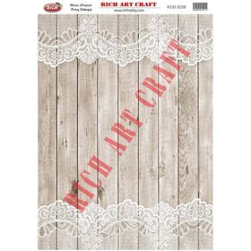 Rich 8256 Pirinç A3 Dekupaj Kağıdı