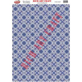 Rich 8281 Pirinç A3 Dekupaj Kağıdı