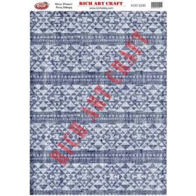 Rich 8290 Pirinç A3 Dekupaj Kağıdı