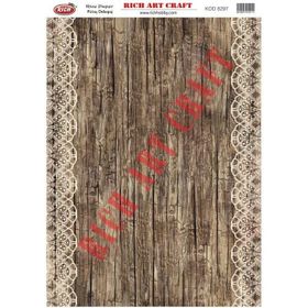 Rich 8297 Pirinç A3 Dekupaj Kağıdı