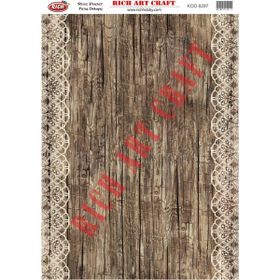 Rich 8297 Pirinç A3 Dekupaj Kağıdı