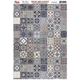 Rich 8331 Pirinç Dekupaj Kağıdı