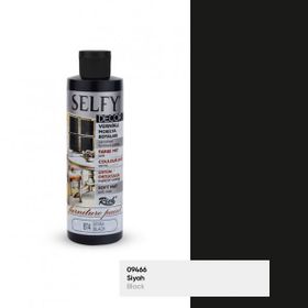 Rich 874 Selfy Decor 240 CC Siyah Akrilik Boya