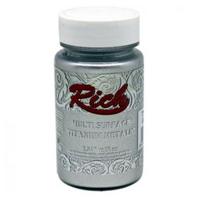 Rich 90 ml Gümüş 2502 Rich Multi Surface Titanium Metalic Boya