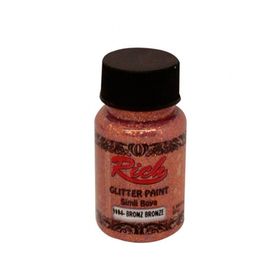 Rich 9004 Bronz 50 cc Paint Simli Glitter Boya