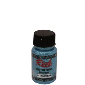 Rich 9010 Turkuaz 50 cc Paint Simli Glitter Boya