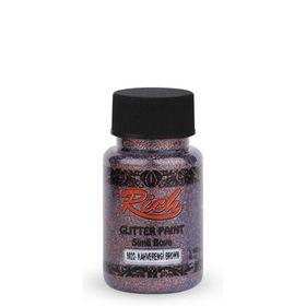 Rich 9022 Kahverengi 50 cc Paint Simli Glitter Boya