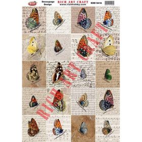 Rich 9416 33x48 cm Dekupaj Kağıdı