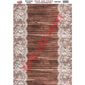 Rich 9481 33x48 cm Dekupaj Kağıdı