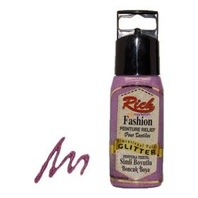 Rich 962 Pembe 60 cc Simli Boyutlu Boncuk Boya