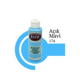 Rich Açık Mavi 130 cc Akrilik Boya