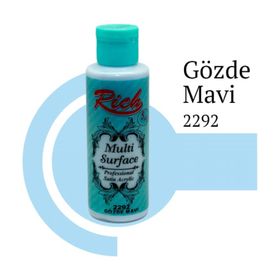 Rich Acrylıc 2292 Gözde Mavi 120 cc Akrilik Boya