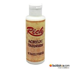 Rich Acrylıc Varnısh Su Bazlı Vernik 500cc