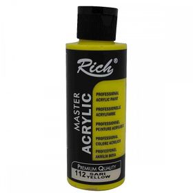 Rich Ak-130-112 Sarı 130cc Akrilik Boya