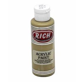 Rich Ak-130-129 Sütlü Kahve 130cc Akrilik Boya