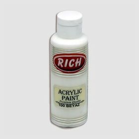Rich AK130-100 Beyaz 130 cc Akrilik Boya