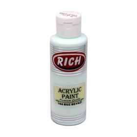 Rich AK130-194 Buz Beyazı 130 cc Akrilik Boya