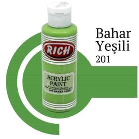Rich AK130-201 Bahar Yeşili 130 cc Akrilik Boya