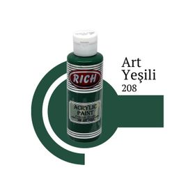 Rich AK130-208 Art Yeşili 130 cc Akrilik Boya