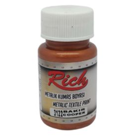 Rich Akrilik Bakır 50 cc Kumaş Boyası