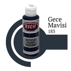 Rich Akrilik Boya 183-138194 Gece Mavisi 130 cc