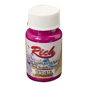 Rich Akrilik Fuşya 50 cc Kumaş Boyası