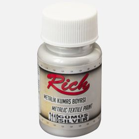 Rich Akrilik Gümüş 50 cc Kumaş Boyası
