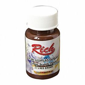 Rich Akrilik Kızıl Kahve 50 cc Kumaş Boyası