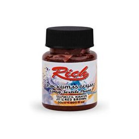 Rich Akrilik Kızıl Kahve 50 cc Kumaş Boyası