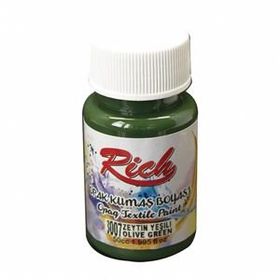 Rich Akrilik Zeytin Yeşili 50 cc Kumaş Boyası