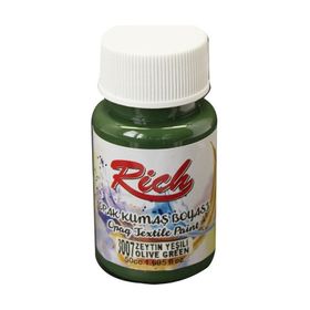 Rich Akrilik Zeytin Yeşili 50 cc Kumaş Boyası