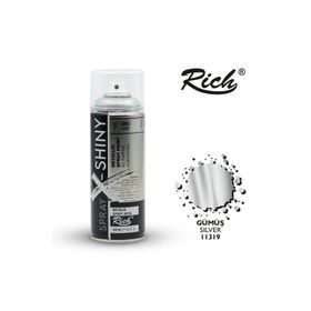 Rich Art-X Spray-X 113119 Gümüş 400 ml Sprey Boya