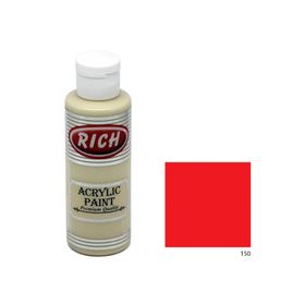 Rich Bayrak Kırmızı 130 cc Akrilik Boya