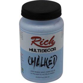Rich Bebek Mavi 250 cc Multi Decor Chalked Akrilik Boya