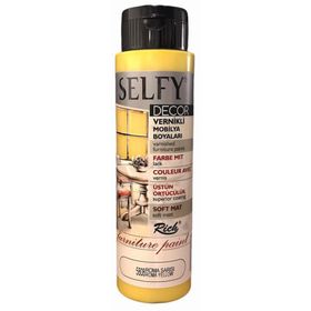 Rich Boya 5808 Roma Sarısı 500 CC Selfy Decor Vernikli Boya