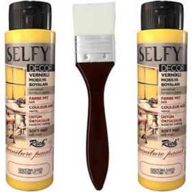 Rich Boya 5808 Roma Sarısı 500 CC Selfy Decor Vernikli Boya
